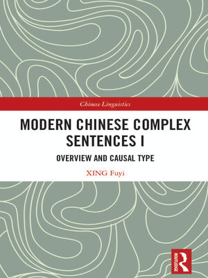 cover image of Modern Chinese Complex Sentences I